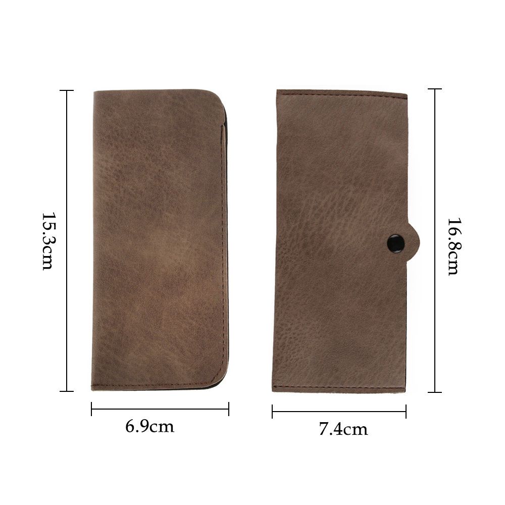 Túi da PU mềm đựng mắt kính nhiều màu tùy chọn