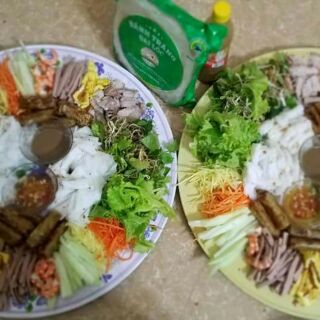 Combo 1 bánh tráng Đại Lộc + 1 mắm nêm Dì Cẩn nhí + thẻ 100k