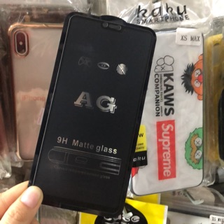 OPPO F7 _Kính cường lực full nhám chống vân tay
