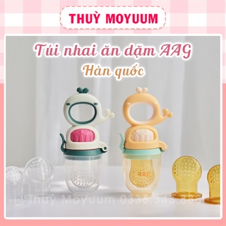 Túi nhai ăn dặm AAG, túi nhai hoa quả chống hóc cho bé
