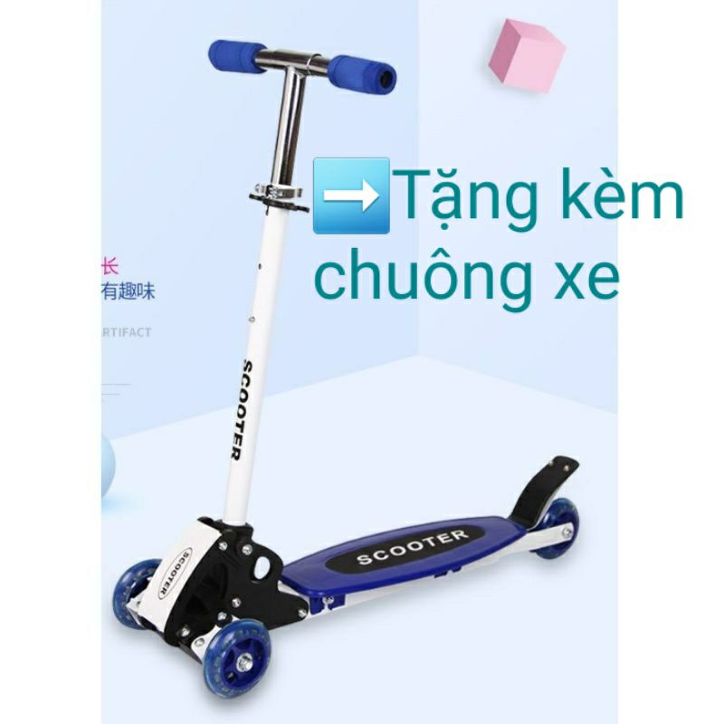 Xe trượt scooter trẻ em 3 bánh,xe trượt đẩy chân cho bé