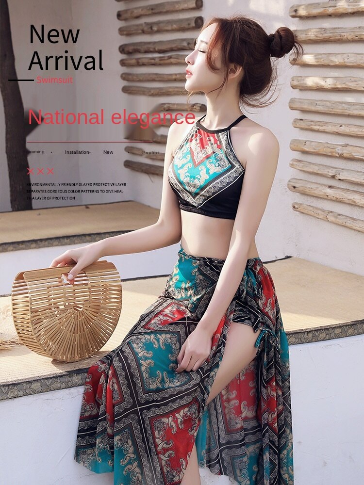 Bộ Bikini Kèm Áo Khoác Ngoài Quyến Rũ Cho Nữ | BigBuy360 - bigbuy360.vn