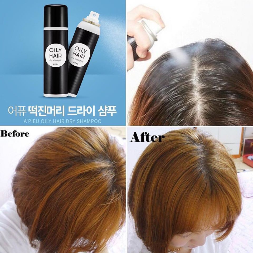 MBC Dầu gội/Phấn gội khô Apieu Oily Hair Dry Shampoo/POWDER