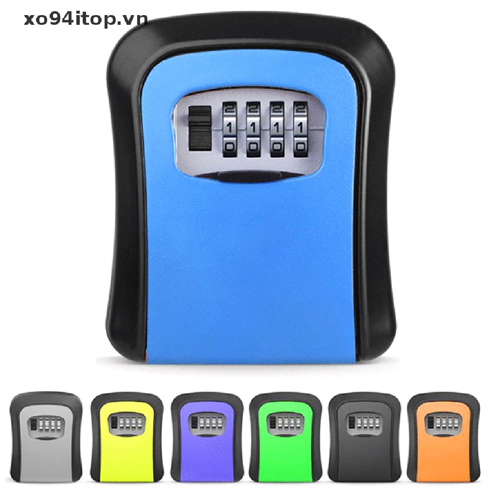 Hộp Đựng Chìa Khóa Gắn Tường Có Mật Khẩu An Toàn