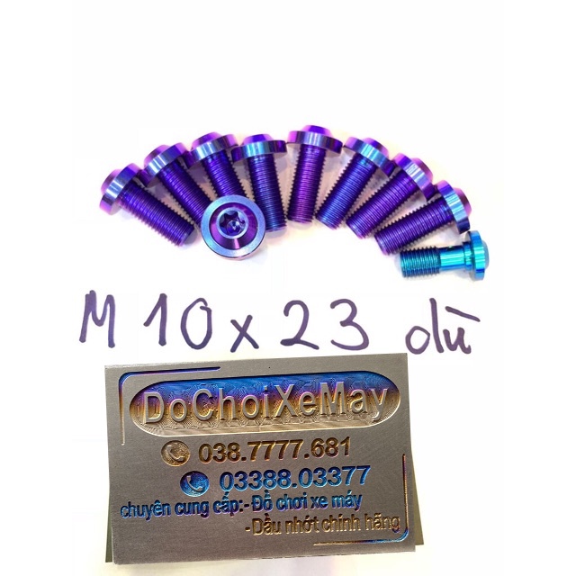 Ốc 10li23 dù Titan Gr5 , ốc pass heo Yamaha Ex135 Ex150 Sirus . DoChoiXeMay