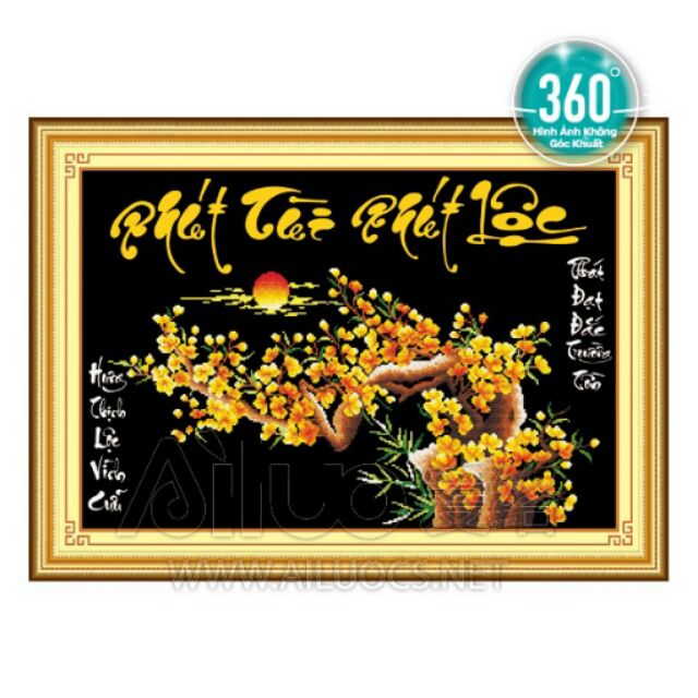 Tranh đá phát tài phát lộc 77308
