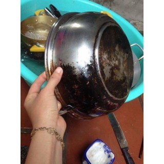 Bột Cọ Xoong Nồi Đa Năng Hàn Quốc Kem Cọ Rửa xong Siêu Sạch