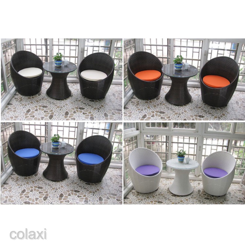 [COLAXI] Indoor Dining Garden Patio Home Office Kitchen Round Pads Cushion Pillow 9Colors