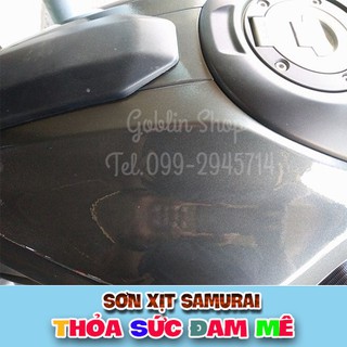 Combo sơn Samurai màu xám tối S314