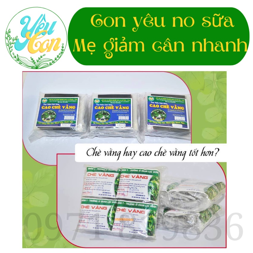 Combo 10 gói Chè Vằng Túi Lọc Chè Vằng Lợi Sữa Thanh Nhiệt Giải Độc Gan