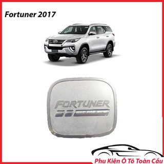 [cacbon, crom]Ốp Bình Xăng Xe Fortuner 2017, Nắp Bình Xăng Xe 2017