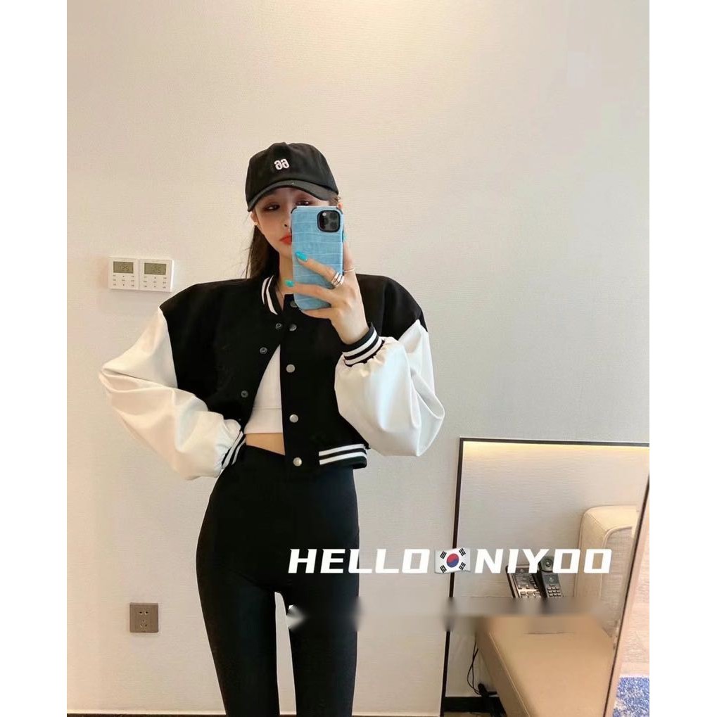 Ulzzang ( 얼짱) - ÁO KHOÁC BOMBER CÁ TÍNH THỜI TRANG NỮ