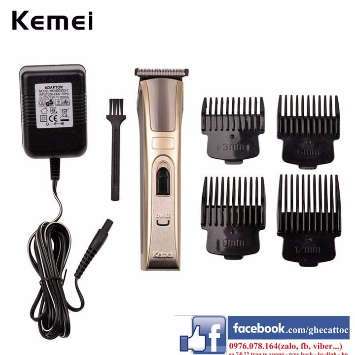 TÔNG ĐƠ CHẤN VIỀN KEMEI KM5017 ĐÃ MÀI LƯỠI