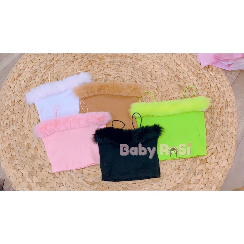 Áo dây lông cho bé