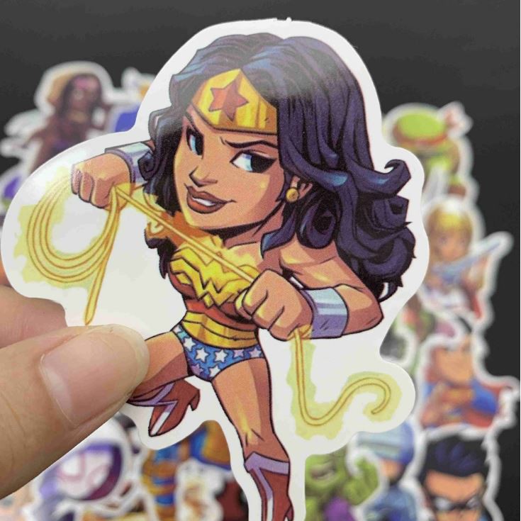 Sticker dán cao cấp chủ đề MARVEL - Dùng dán Xe, dán mũ bảo hiểm, dán Laptop...#1