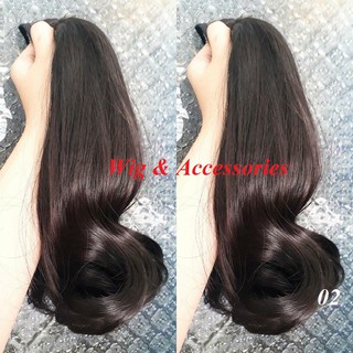 Tóc cột xoăn đuôi