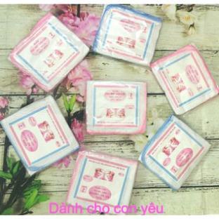 Set 10 khăn xô 3 lớp siêu mềm cho bé
