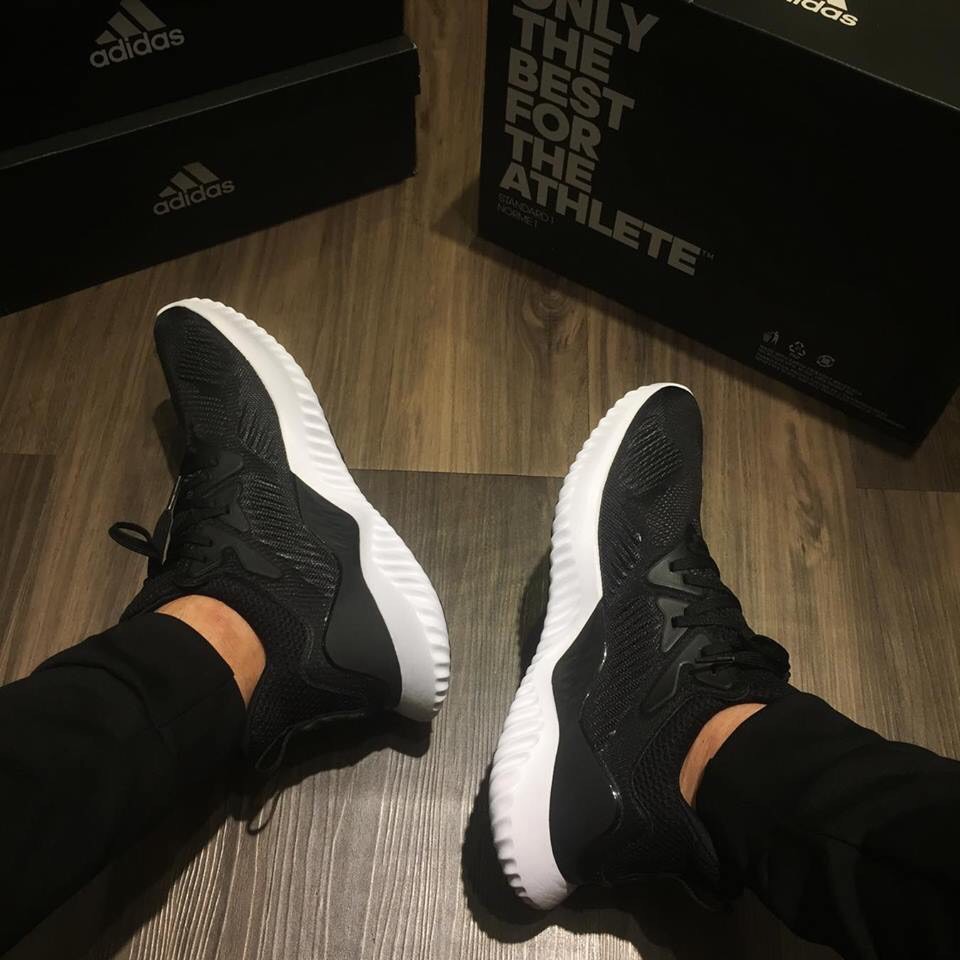 giày adidas alphabouce đen đé trắng :; ` ' . ' ' ' "