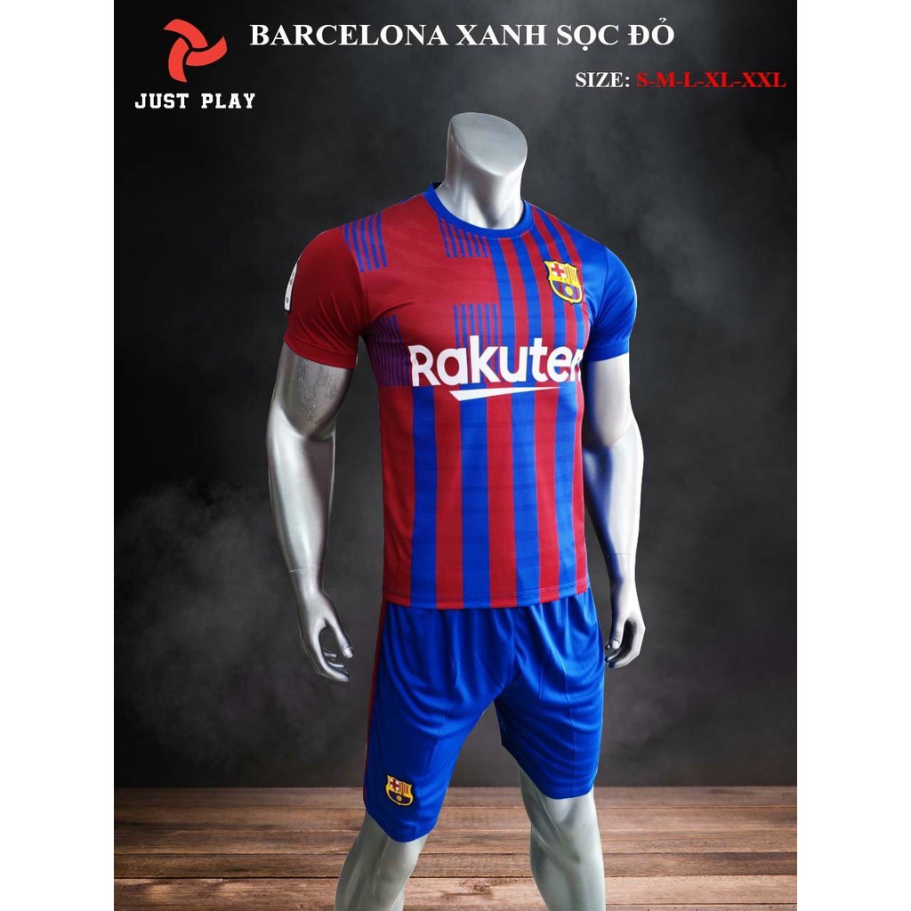 Bộ quần áo đá banh Barca sân nhà 2022 mới nhất- Đồ bóng đá đẹp