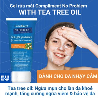 Sữa rửa mặt Compliment có công thức tự nhiên dịu nhẹ được làm giàu với các thành phần hoạt tính có giá trị