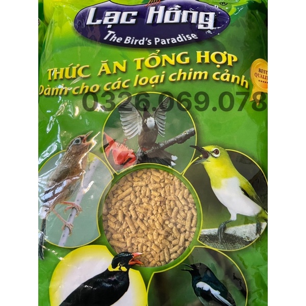 Cám Lạc Hồng cao cấp gói xanh 500g