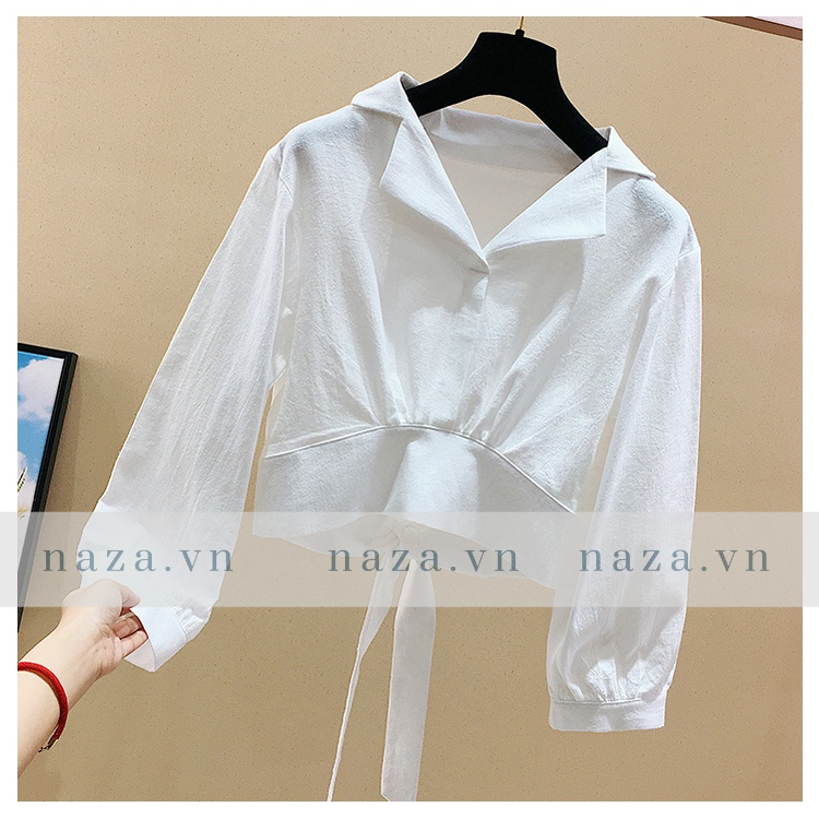 Áo Kiểu Cổ Véc, Áo Cột Dây Croptop nhiều màu lựa chọn