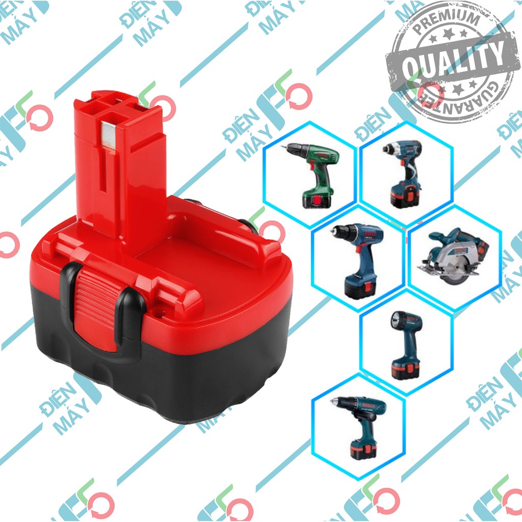 DMF5 Vỏ pin Bosch 14.4v - 3.0Ah Ni-Mh vỏ mới