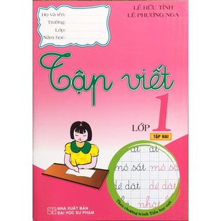 Sách - Tập Viết Lớp 1 Tập 2 (Theo chương trình tiểu học mới)
