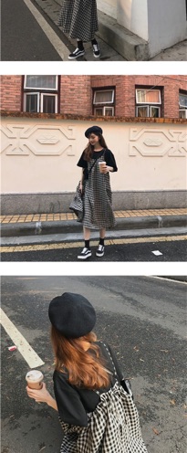 [ORDER] Váy hai dây kẻ