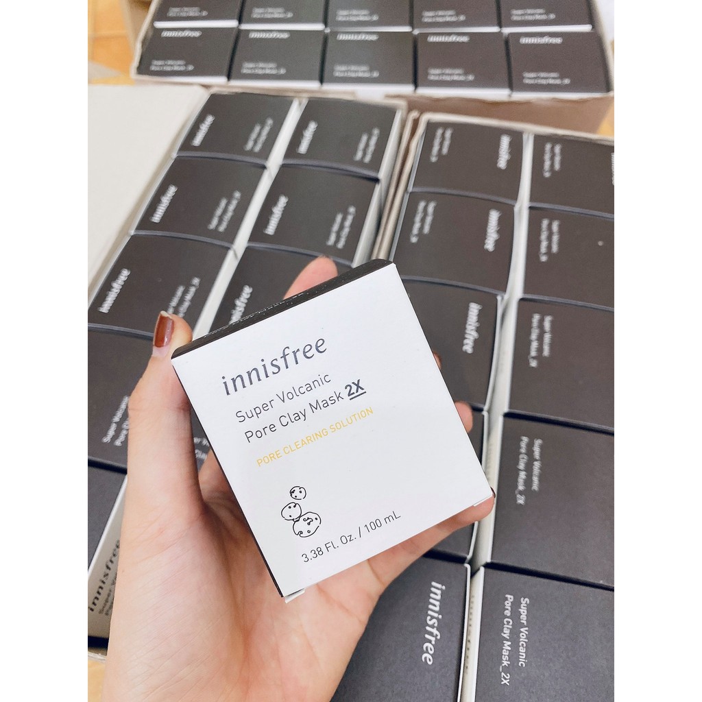 Mặt nạ bùn INNISFREE JEJU VOLCANIC PORE CLAY MAK 2X