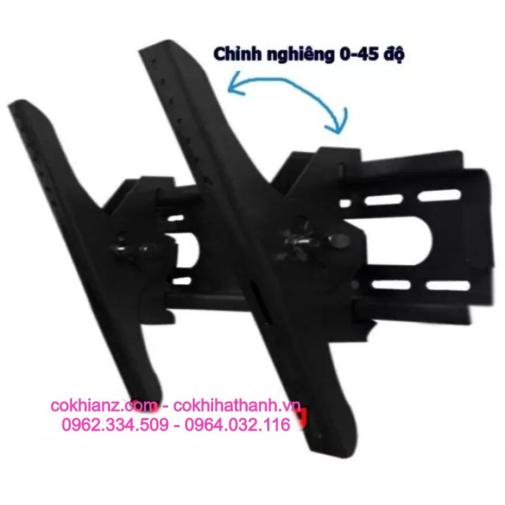 KHUNG TREO TIVI GẬT GÙ 26-45 INCH HÀNG DÀY ĐẸP