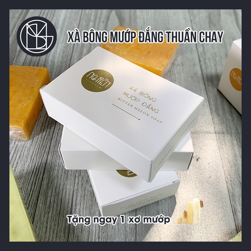 Xà Bông Mướp Đắng, Xà Phòng Thiên Nhiên, 100% thuần chay