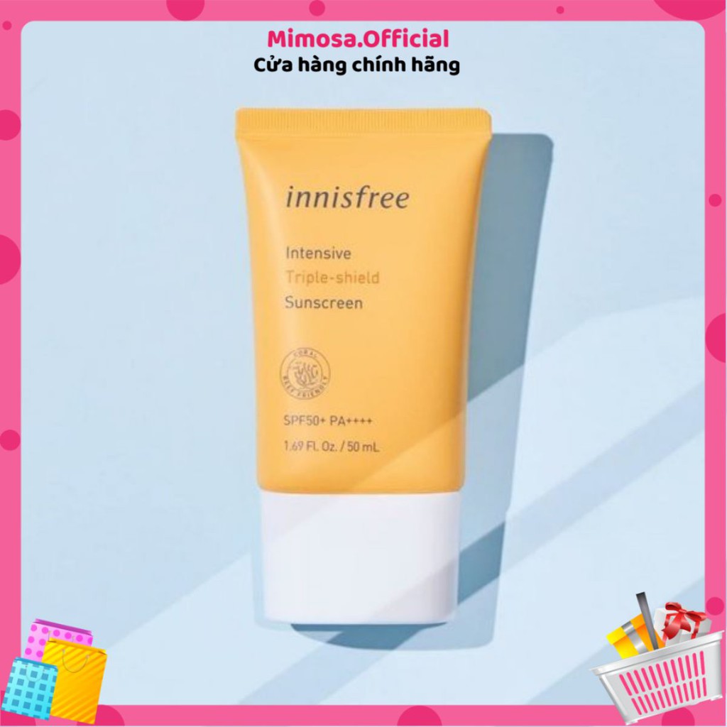 [MẪU MỚI] KEM CHỐNG NẮNG INNISFREE CÁC LOẠI - KCN Nâng Tone, Kiềm Dầu Innisfree Tone Up No Sebum Sunscreen SPF50/PA++++