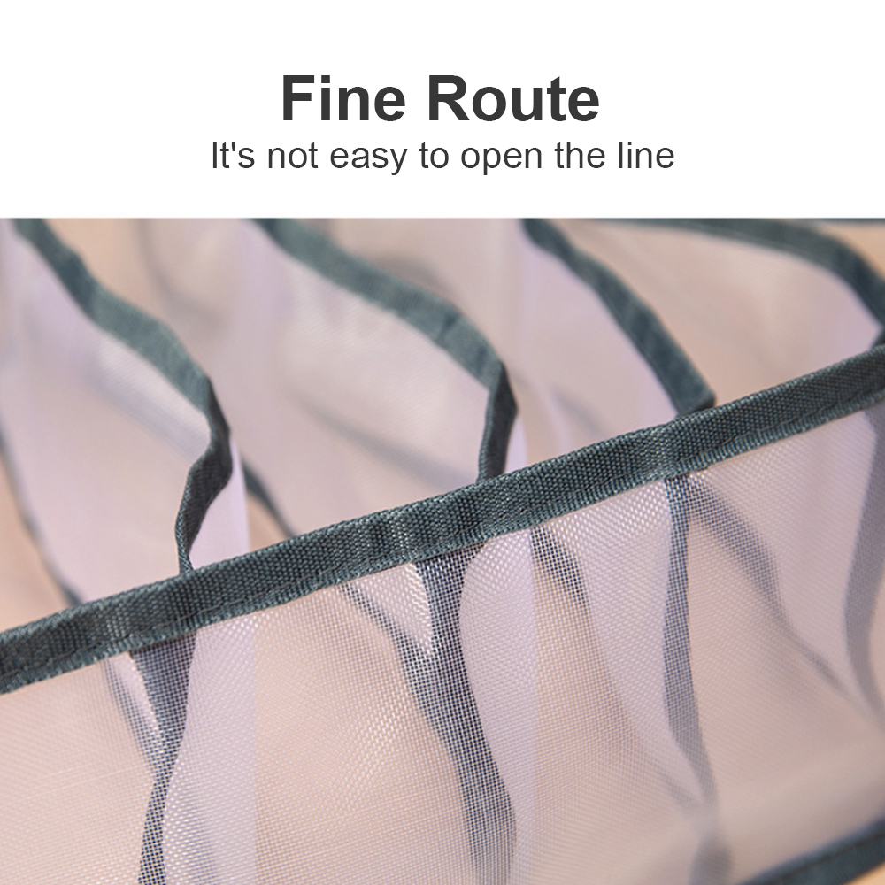 Set 3 Hộp Đựng Đồ Lót Chia Ngăn Tiện Lợi