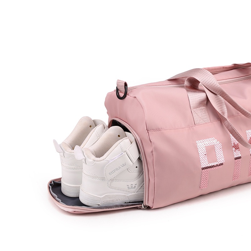 Túi IELGY đựng đồ tập yoga/ thể hình chia ngăn khô và ướt cho nữ