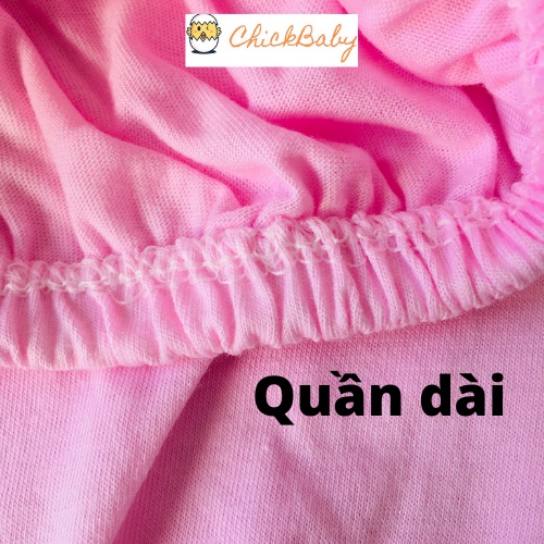 Quần Áo Sơ Sinh Tay Dài/Tay Ngắn, Quần Dài/Quần Cộc Cotton bé trai bé gái Size sơ sinh đến 13kg - ChickBabyShop