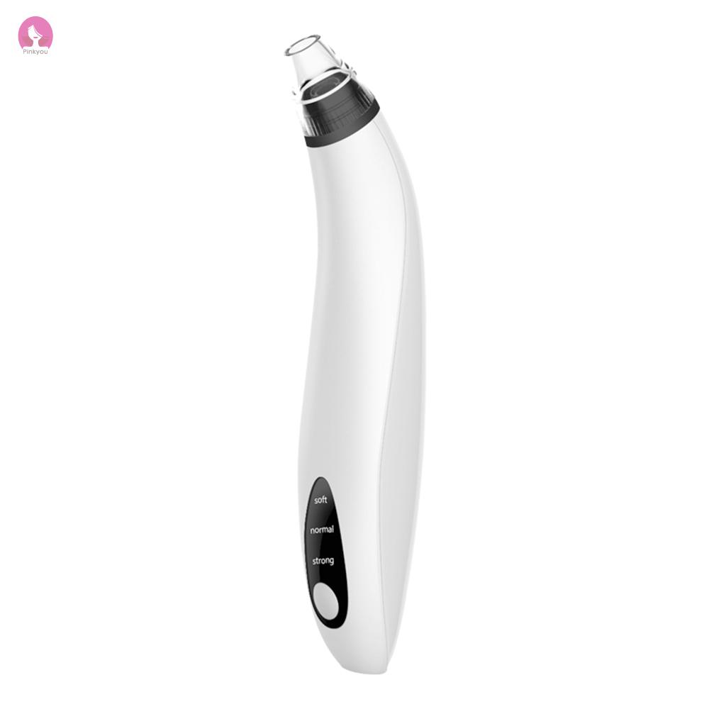 ⭐Portable Blackhead Removal Machine with 3 Different Suction Heads Facial Pore Cleanser Blackhead Acne Removal Suction Extraction Machine Rechargeable Facial Skin Cleaning Tool