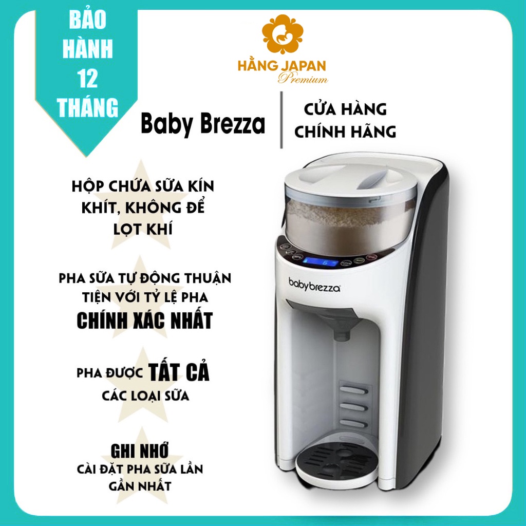 Máy pha sữa Baby Brezza Formula Pro Advanced cho bé hàng Mỹ - BH chính hãng hỗ trợ kĩ thuật trọn đời