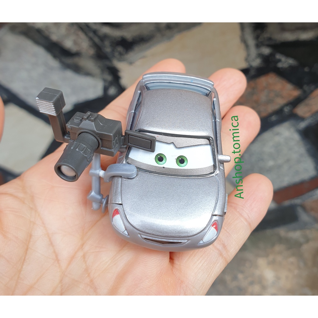 Mô hình xe hoạt hình Mc queen hàng Mattel No box