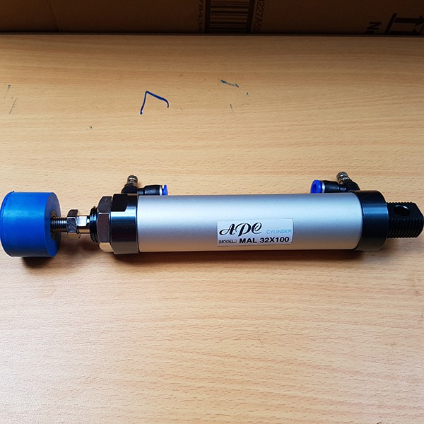 SALE Bộ xi lanh khí nén  32*75 đầu ren đủ phụ kiện giống hình
