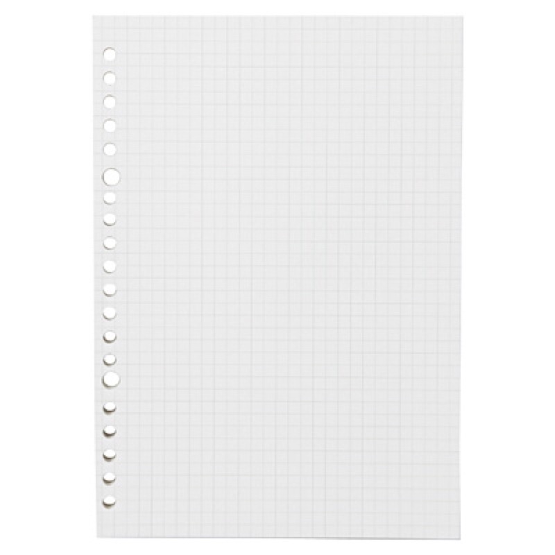 MUJI GIẤY ĐỤC LỖ - GIẤY REFILL SỔ CÒNG