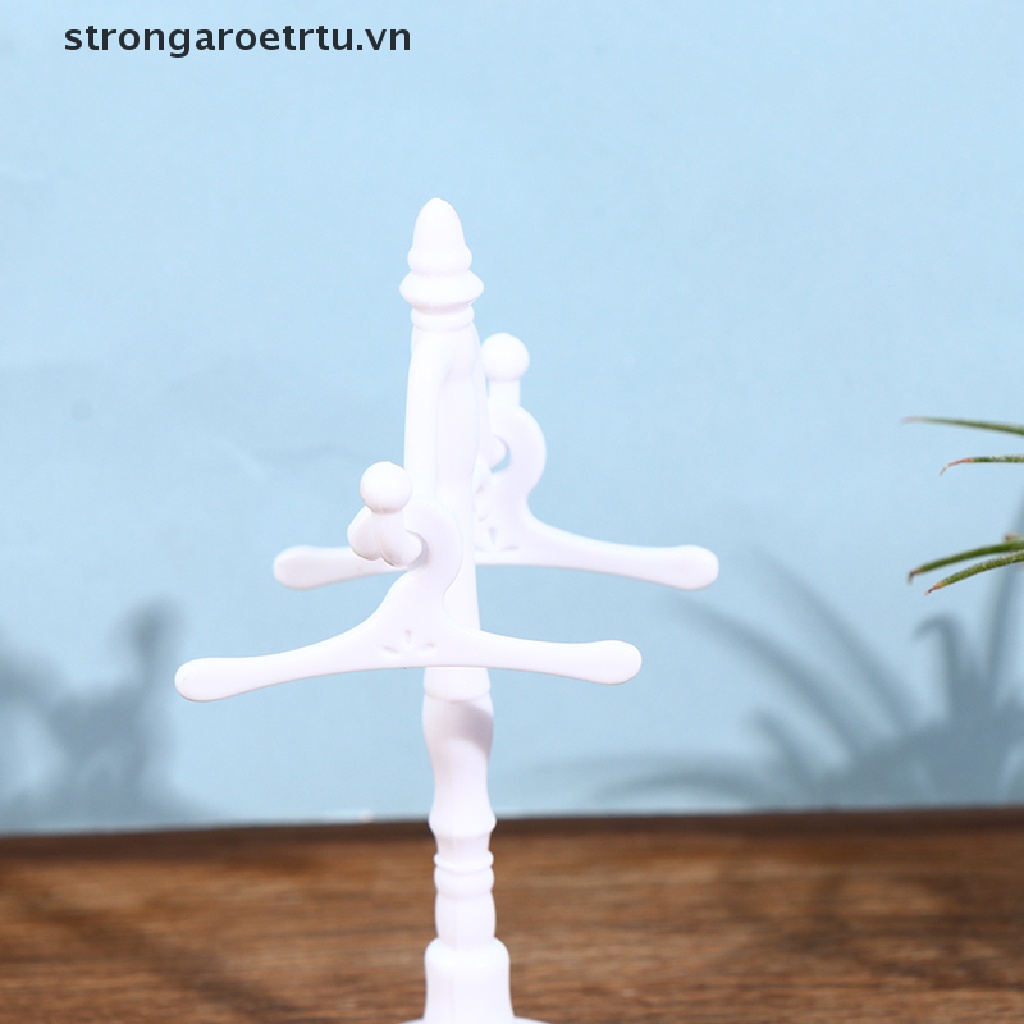 Set 8 Mô Hình Đèn Bàn / Gương / Tủ Quần Áo / Ghế Phòng Ngủ Cho Nhà Búp Bê
