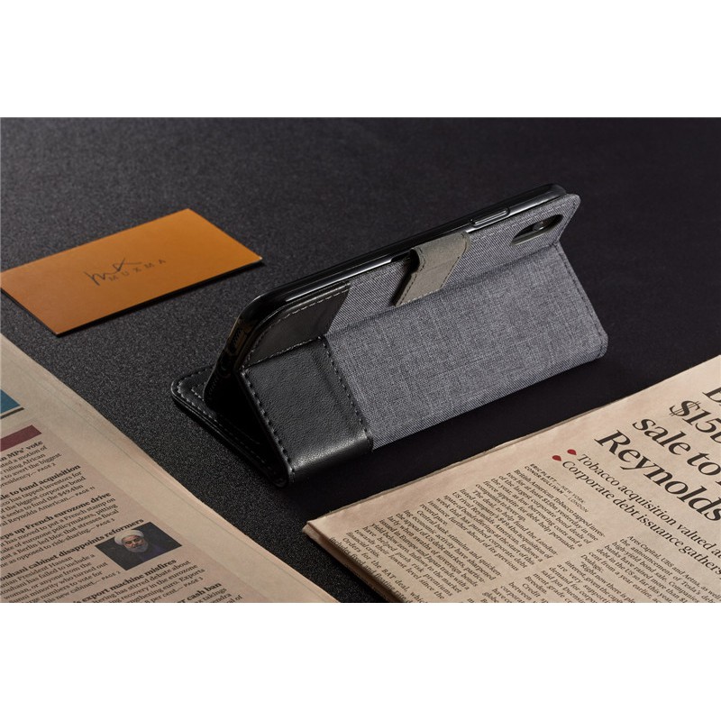 Bao Da điện thoại Canvas Có Ngăn Đựng Thẻ Cho Sony Xz Xz2 Premium Đứng | BigBuy360 - bigbuy360.vn