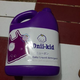 Nước giặt Dnii_kid 3600ml ánh dương màu tím