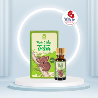 Tinh dầu Tràm MIPBI 20ml được làm 100% từ lá cây tràm gió Date 11.2024