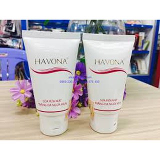 Sữa Rửa Mặt Ngừa Mụn Trắng Da Havona