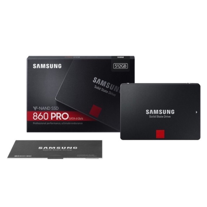 Ổ cứng SSD Samsung 860 PRO 512GB 2.5 inch SATA3 (Đọc 560MB/s - Ghi 530MB