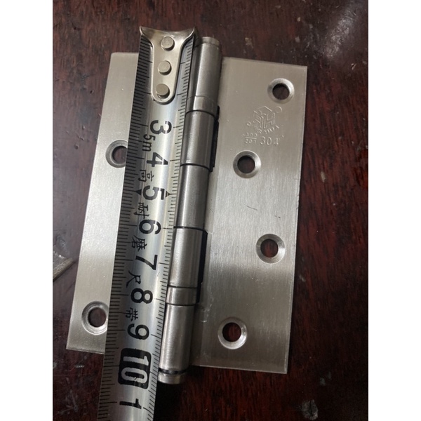 Bản lề lá 10 cm loại dày  inox 304( hàng chuẩn)