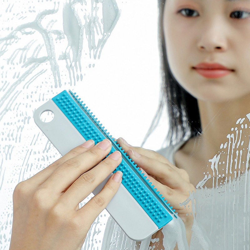 Dụng Cụ Vệ Sinh Kính Chiếu Hậu Xe Hơi Bằng Silicon Mềm Đa Năng