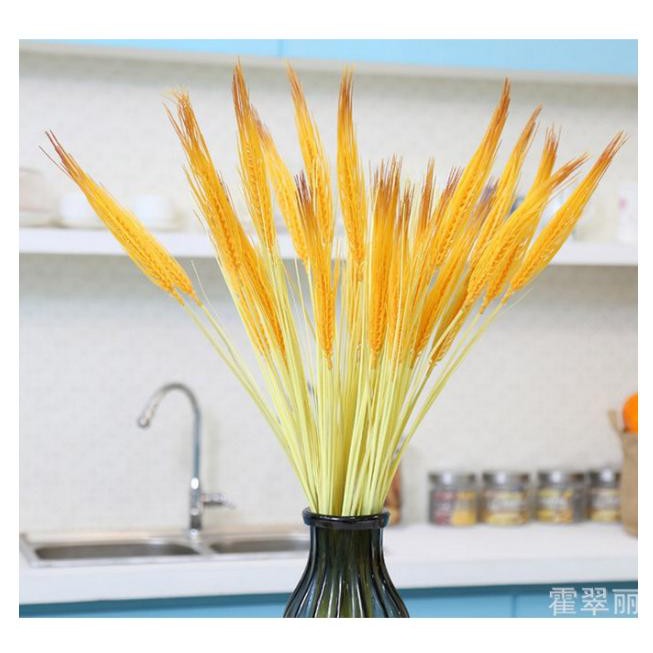 Bông lúa nhựa giả - lúa vàng  BCV4587